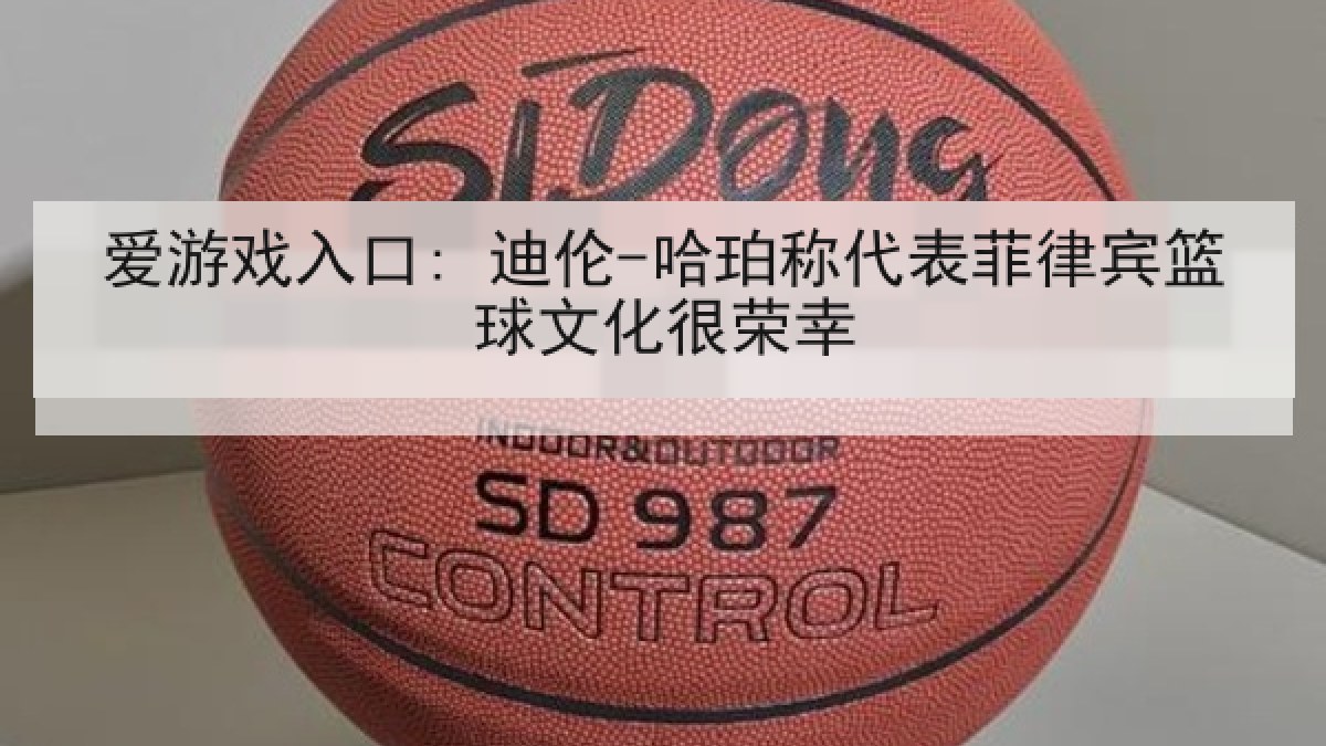 爱游戏入口: 迪伦-哈珀称代表菲律宾篮球文化很荣幸